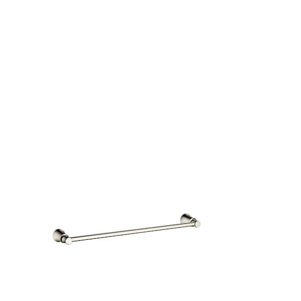 Hansgrohe Joleena 26 in. Towel Bar in Polished Nickel