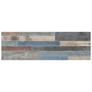 Coleur Tikal Mix 6-1/2 in. x 20-3/8 in. Ceramic Wall Tile (8.37 sq. ft./Case)