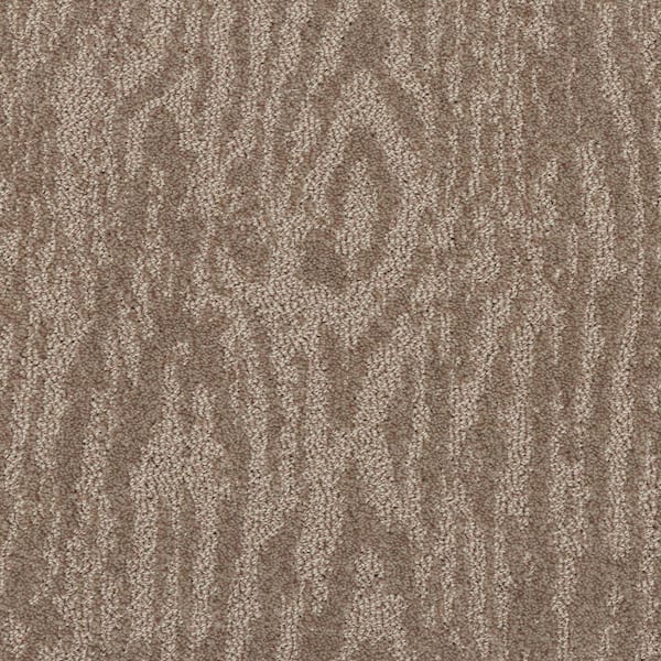 Classic Cabin-Burnished Flame-Brown 39 oz. Triexta Polyester Patterned Installed Carpet