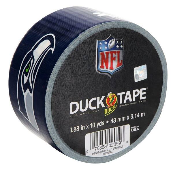 Duck 1.88 in. x 10 yds. Seattle Seahawks Duct Tape (Case of 18)