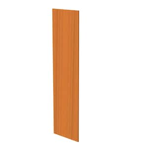 Newport 0.75 in. W x 30 in. D x 96 in. H in Cinnamon Stained Refrigerator End Panel