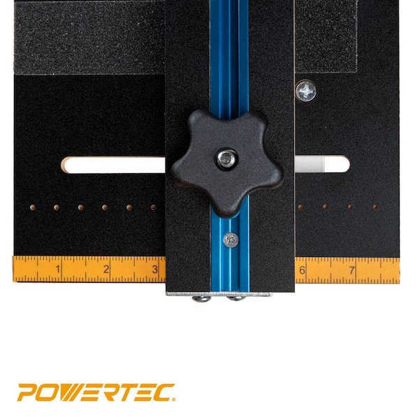 POWERTEC Taper/Straight Line Jig for Table Saws with 3/4 in. Wide