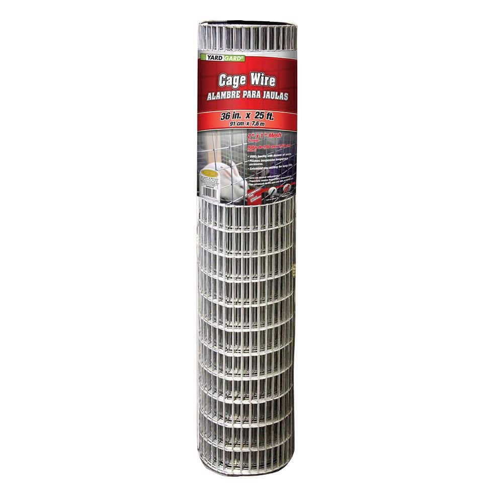 3 ft. x 25 ft. 16-Gauge 1 in. x 2 in. Mesh Galvanized Steel Cage Wire price history on PriceWatchPro