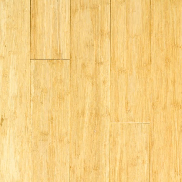 Take Home Sample - Happy Natural 5-1/2 in. W x 4 in. L Solid Bamboo Flooring