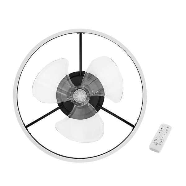 Hampton Bay Conyer 20 in. Indoor/Wet Outdoor 3-Speed Anywhere Fan White  with Convenient Hanging Hook SFZ-500-3 - The Home Depot