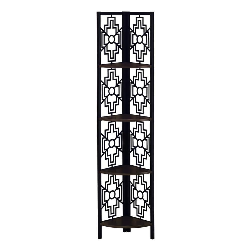 Espresso Corner Bookcase
