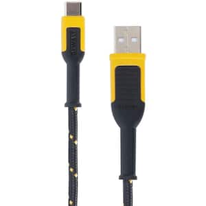 4 ft. DW3 Reinforced Braided Cable for USB-A to USB-C