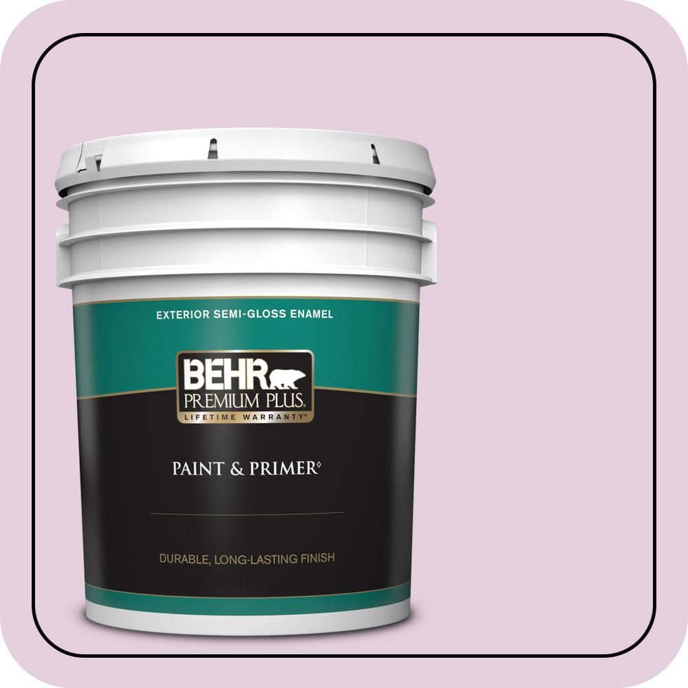 5 gal. #680C-3 Rose Glow Semi-Gloss Enamel Exterior Paint & Primer price history on PriceWatchPro