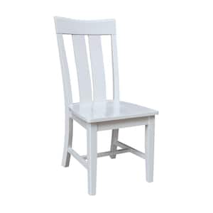 Ainsley White Solid Wood Side Chair (Set of 2)