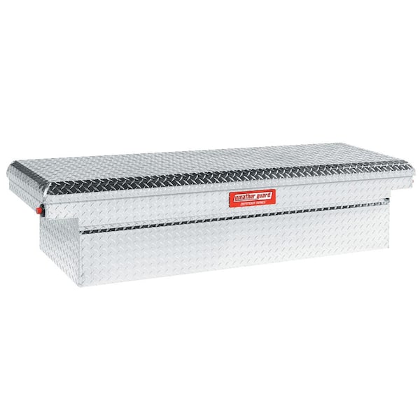 Weather Guard 71 38 In Diamond Plate Aluminum Full Size Crossbed Truck