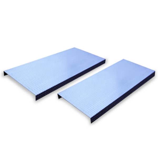 BENDPAK Aluminum Deck, Long-Narrow, Fits 4 Post Car Lifts with up to 9000 lb. Capacity, Sold as Pair