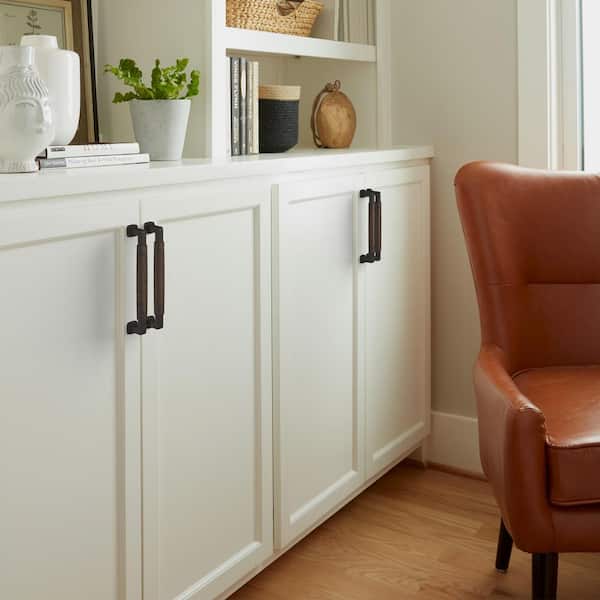 Stature 6-5/16 in. (160mm) Classic Oil Rubbed Bronze Bar Cabinet Pull
