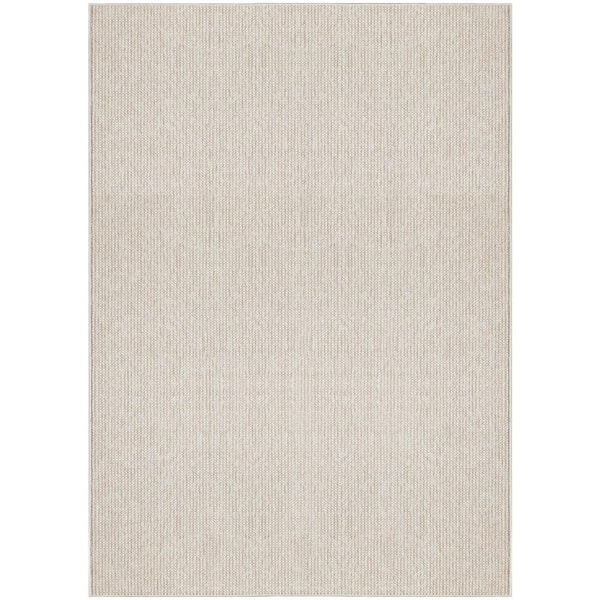 Nourison Natural Texture Ivory Beige 4 ft. x 6 ft. All-over design Contemporary Area Rug