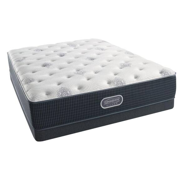 Beautyrest Silver Port Royal Point Full Plush Low Profile Mattress Set