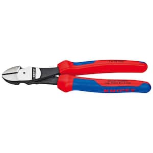 8 in. High Leverage Diagonal Cutters with Comfort Grip