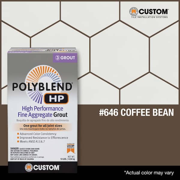 Polyblend HP #646 Coffee Bean 10 lbs. High Performance Fine Aggregate Grout