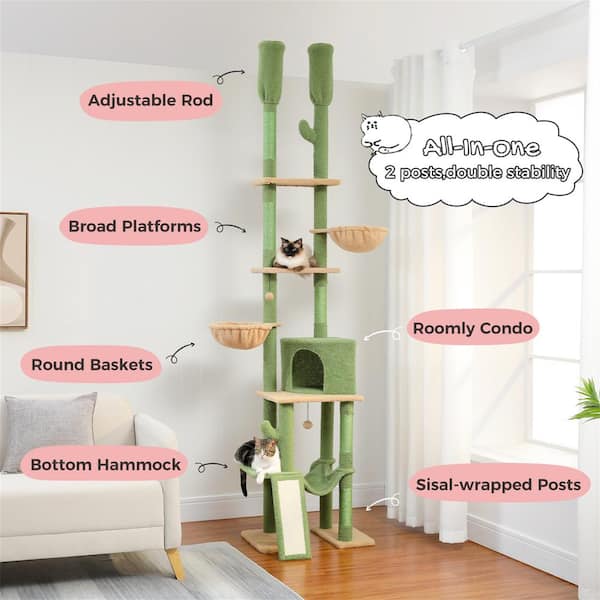 Floor to ceiling 2024 cat tree designs