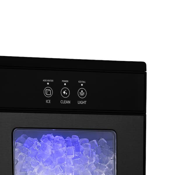 Newair, Countertop Nugget Ice Maker, Pounds of Ice Per Day 40 lb, Model#  NIM040SS00