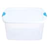 Homz 66 Qt Clear Storage Organizing Container Bin with Latching Lids (4  Pack) - Bed Bath & Beyond - 37179563