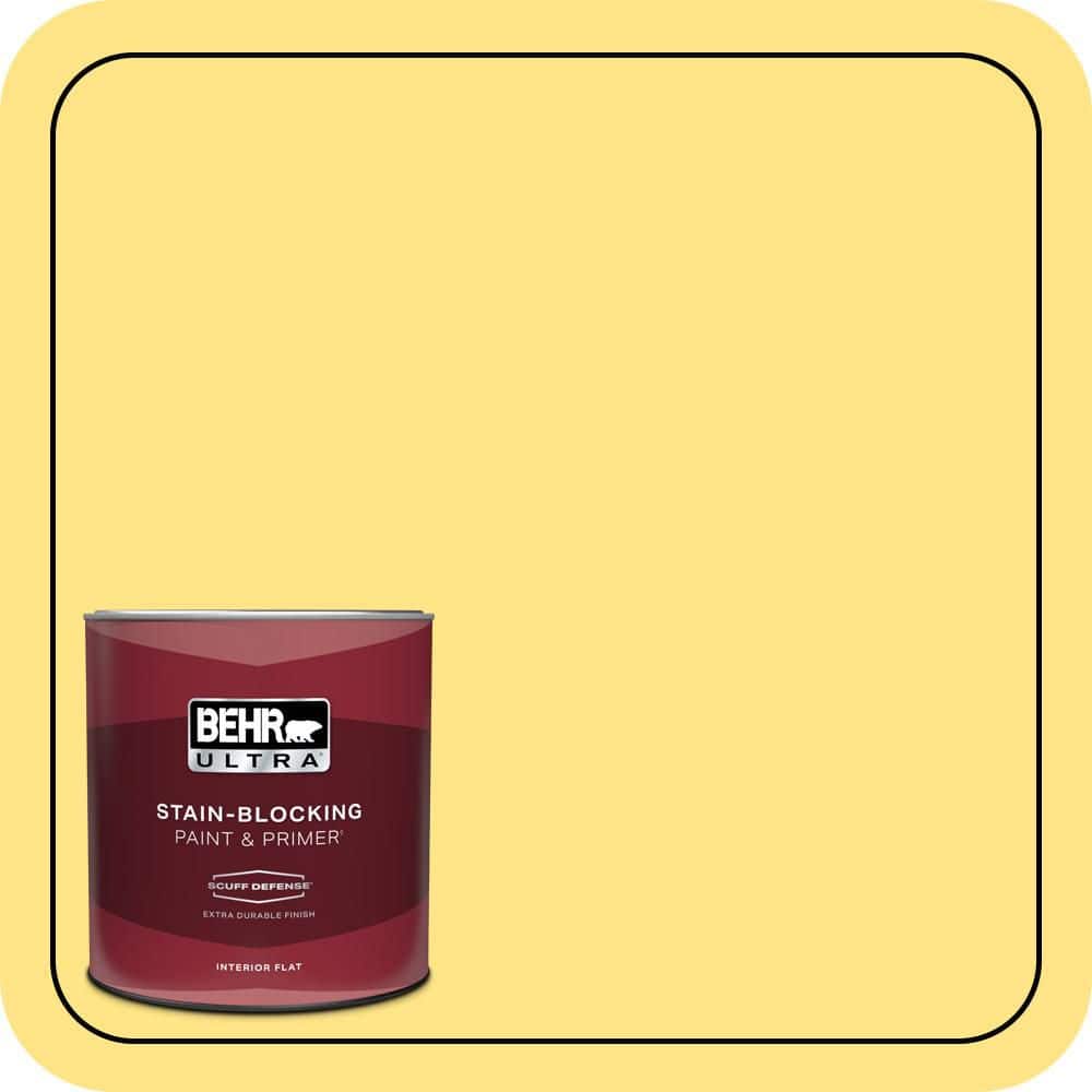 1 qt. #P300-5 Upbeat Extra Durable Flat Interior Paint & Primer price history on PriceWatchPro