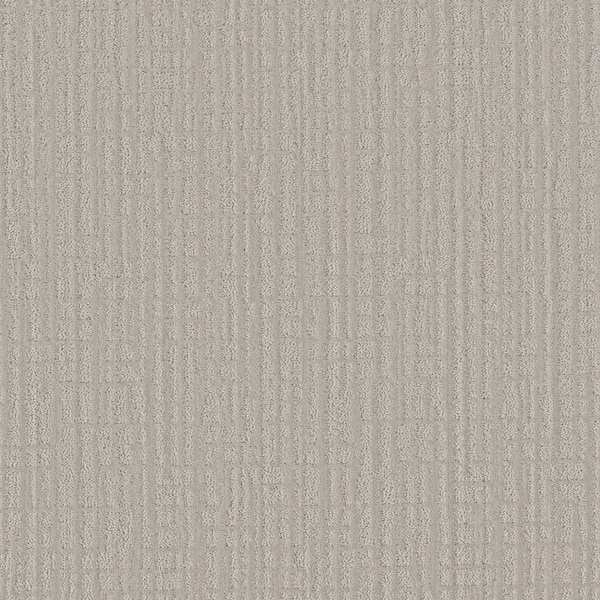 Home Decorators Collection Zinnia Silver Lining Beige 42 oz. SD High Performance Polyester Pattern Carpet - Installation Required