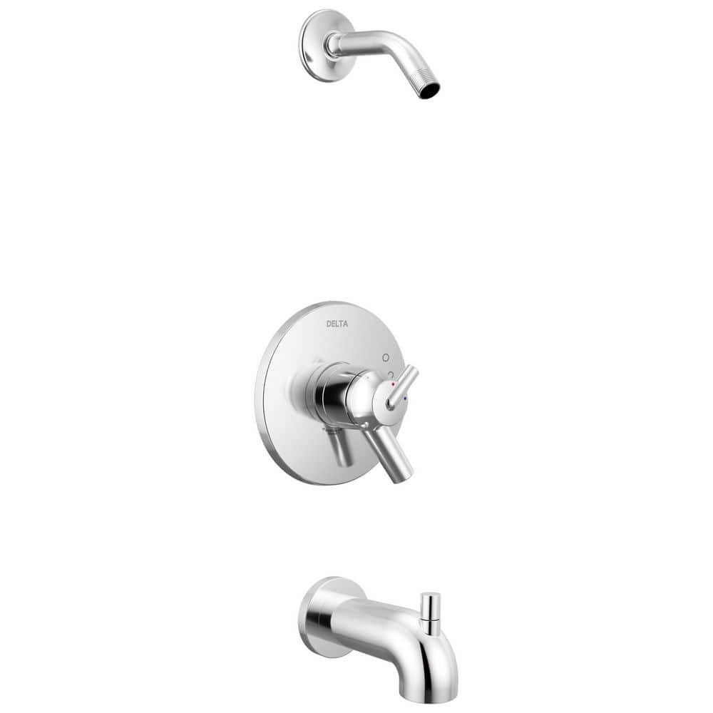 Trinsic 1 Handle Tub and Shower Trim in Chrome (Valve and Showerhead Not Included) price history on PriceWatchPro