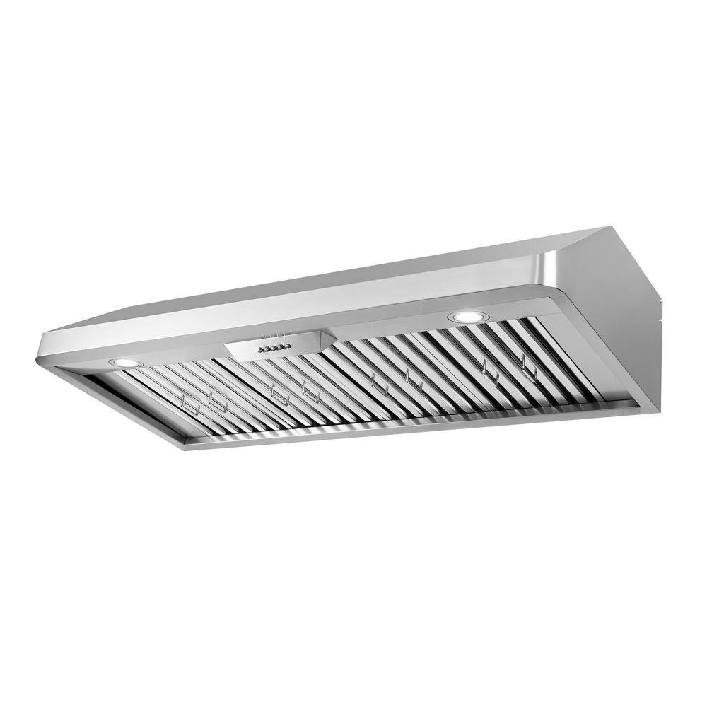 Cosmo 48" Stainless Steel Convertible Under Cabinet Range Hood
