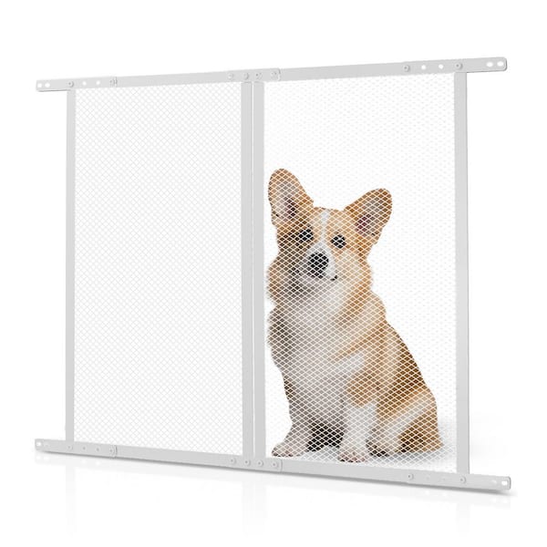 RV Screen Door Protector, 24 x 26 in. Grille, Easy to Install and Remove, Breathable Aluminum Alloy, White, 2025 Update