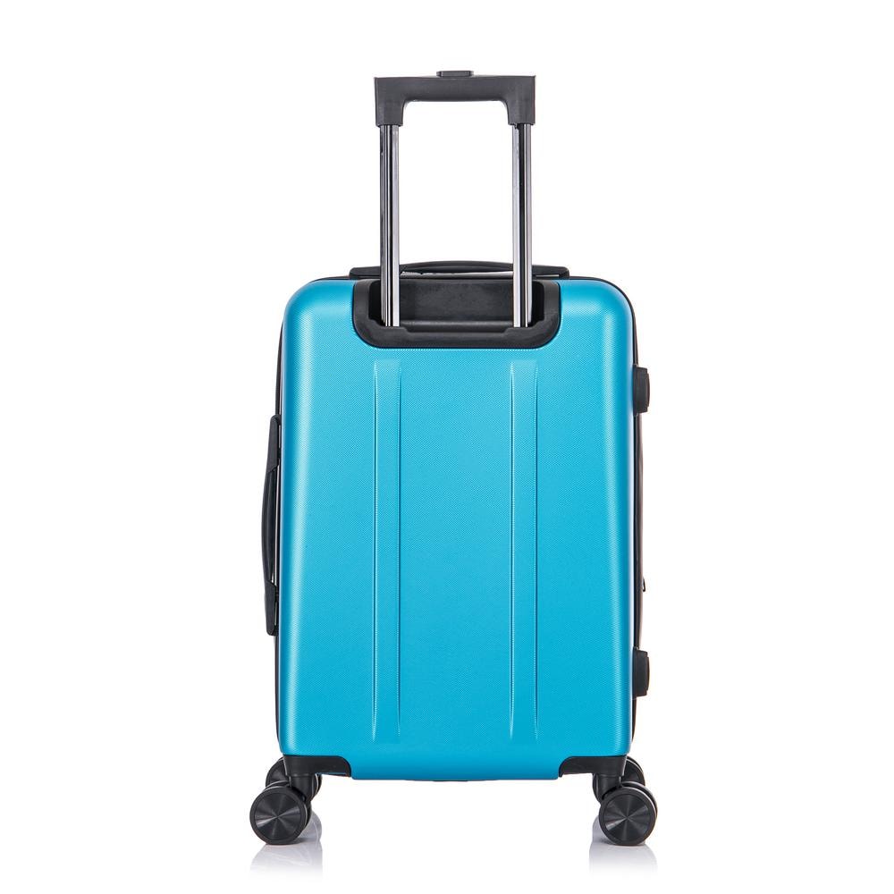 InUSA Teal Lightweight Hardside Spinner 20 in. Carry- On IUELY00S-TEA ...