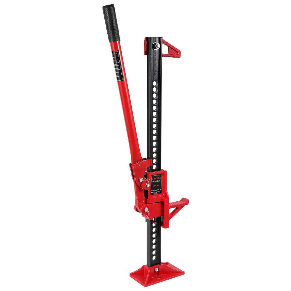 33 in. 6000 lb. High-Lift Farm Jack with Base Mate, Recovery Kit Off-Road Tire for Sand, Mud, Snow, Truck, SUV, ATV,Red price history on PriceWatchPro