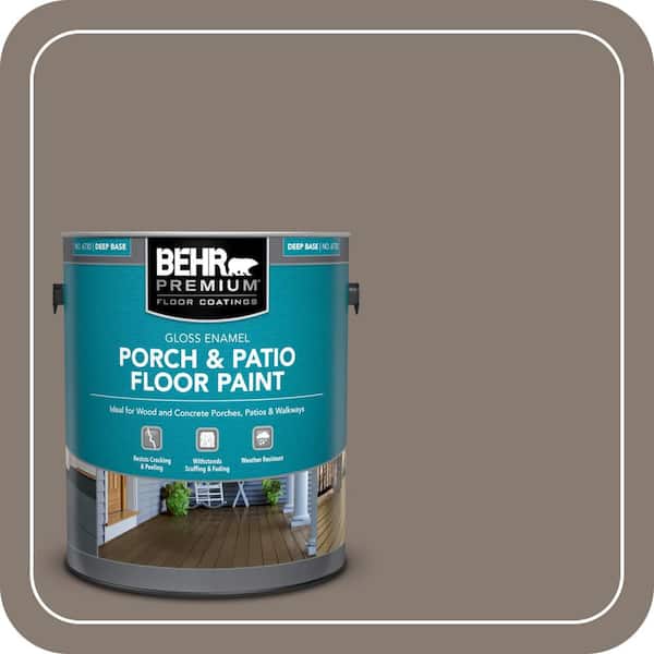 1 gal. #SC-159 Boot Hill Grey Gloss Enamel Interior/Exterior Porch and Patio Floor Paint
