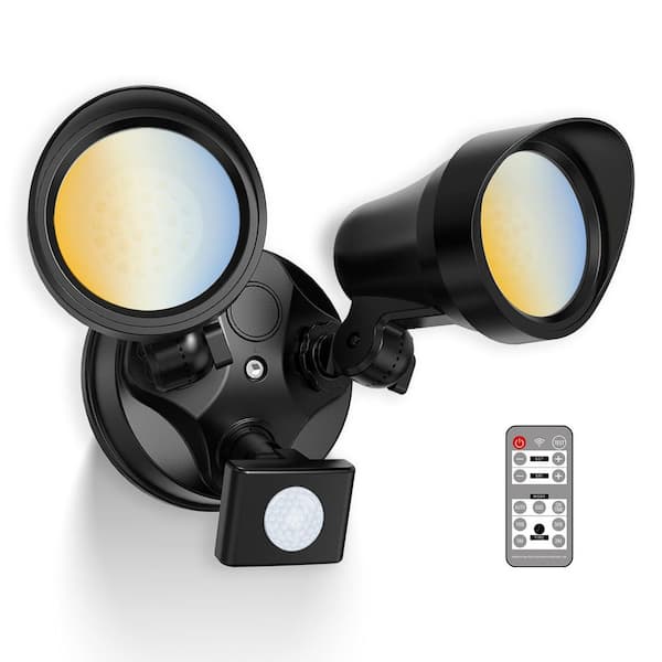 50W Equivalent Standard 2000 Lumen Black Aluminum Integrated LED