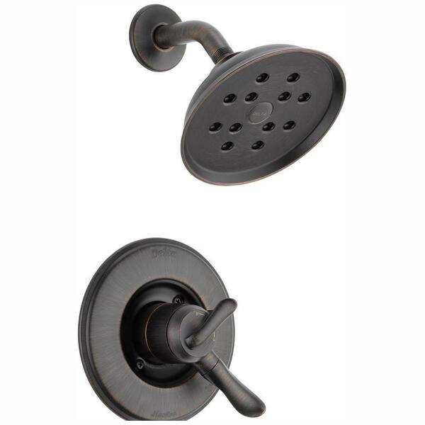 Delta Linden 1-Handle H2Okinetic Shower Only Faucet Trim Kit in Venetian Bronze (Valve Not Included)