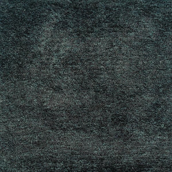 4 X 5 Light Blue, Ivory Abstract Washable Area Rugs Runner Rug