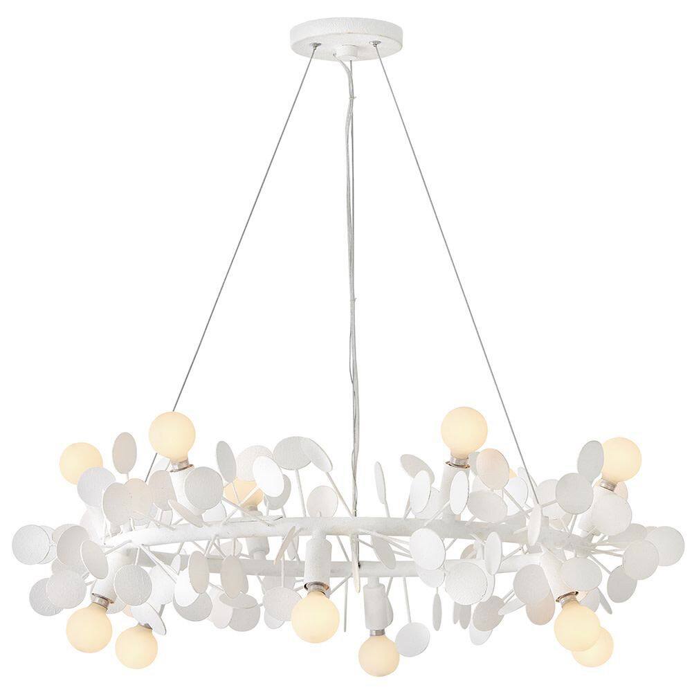 Lolli 12-Light Textured Plaster Chandelier price history on PriceWatchPro