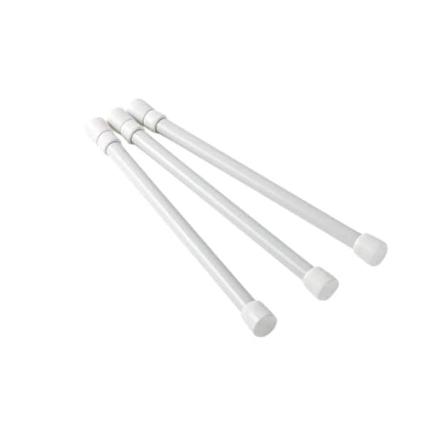 Camco RV Cupboard Bars in White (3-Pack)