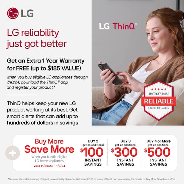 LG LSGL6335D 30 Inch Smart Instaview™ Slide-in Gas Range with 5