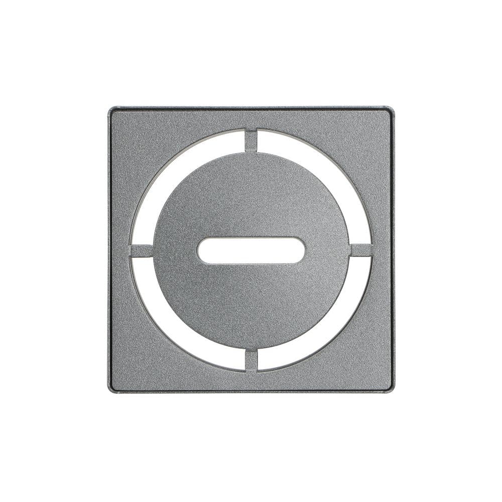 Kerdi-Drain 4 in. Pewter Pure Drain Grate Floor Drain Installation Kit Accessory price history on PriceWatchPro