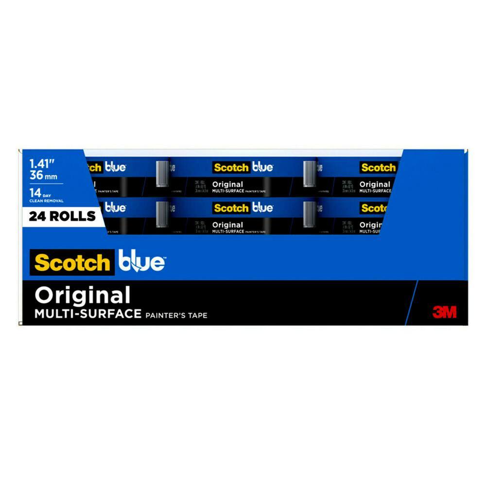 ScotchBlue 1.41 In. x 60 Yds. Original Multi-Surface Painters Tape (24 Rol