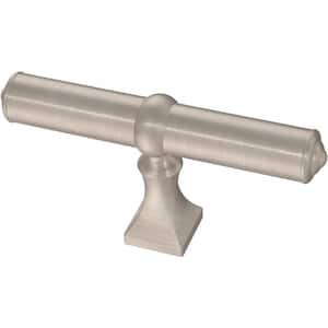 Elegant Base Bar Knobble 2-7/8 in. (73 mm) Classic Satin Nickel Cabinet Bar Knob