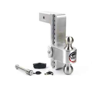 180 HITCH LTB10-2.5-KA 10 in. Drop Hitch, 2.5 in. Receiver 18,500 LBS GTW - Keyed Alike Key Lock and Hitch Pin