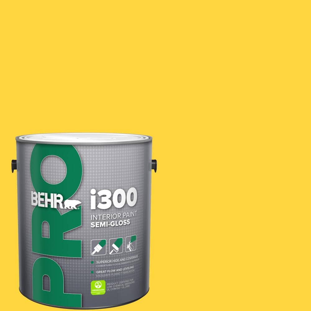 1 gal. #380B-6 Lemon Tart Semi-Gloss Interior Paint price history on PriceWatchPro