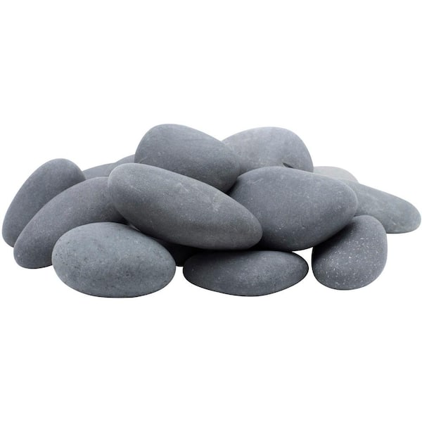 Rain Forest 3 in. to 5 in., 2200 lb. Mexican Beach Pebbles Super Sack