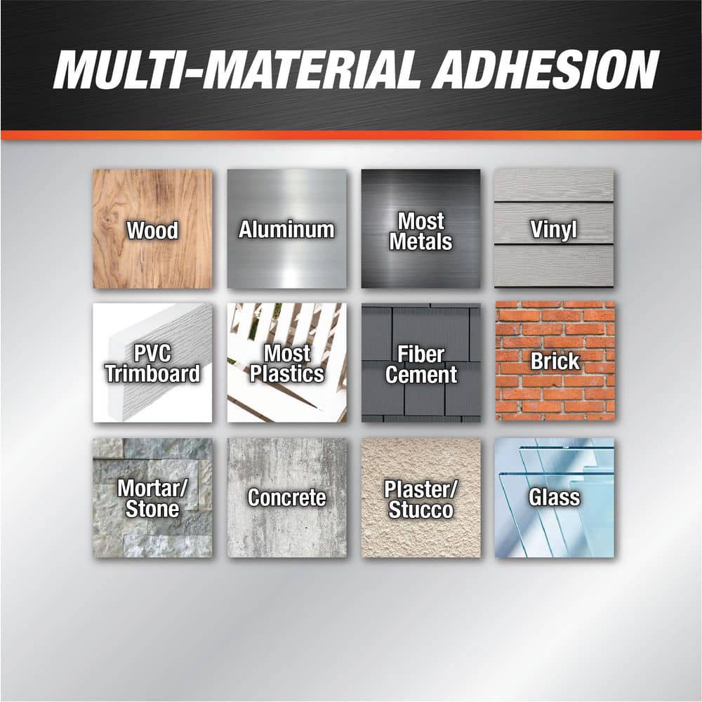 DAP DYNAFLEX Ultra 10.1 oz. Gray Advanced Exterior Window, Door, and ...