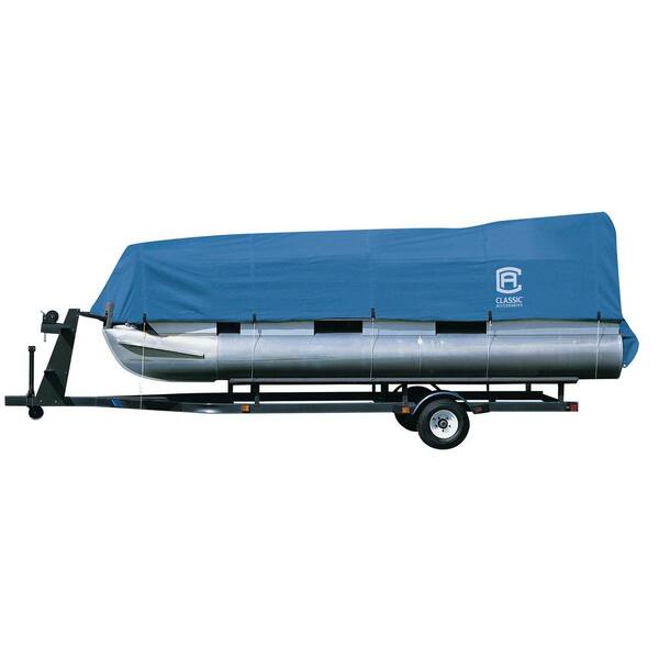 thumbnail image 2 of Classic Accessories StormPro Heavy-Duty Boat Cover, Fits Boats 16 Ft 18 5 Ft Long X 98 In Wide 2 of 14