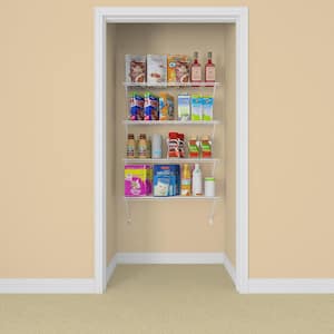 Rubbermaid Pantry / Closet Shelving w/Hardware & Shelf Liners - household  items - by owner - housewares sale 