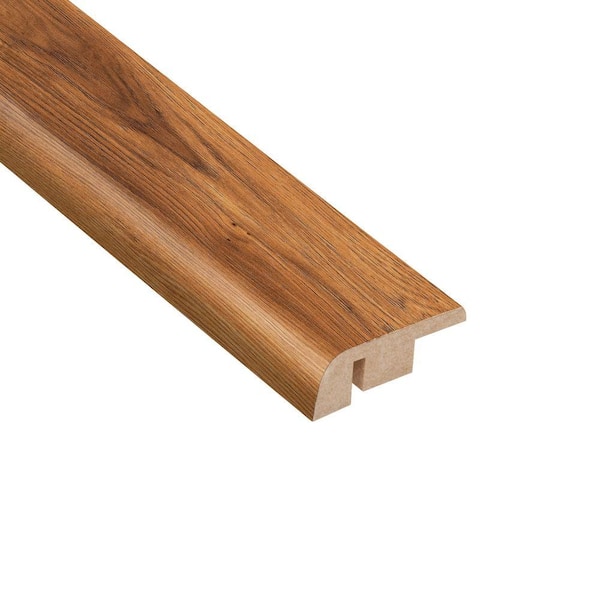 HOMELEGEND Pacific Hickory 1/2 in. Thick x 1-1/4 in. Wide x 94 in. Length Laminate Carpet Reducer Molding