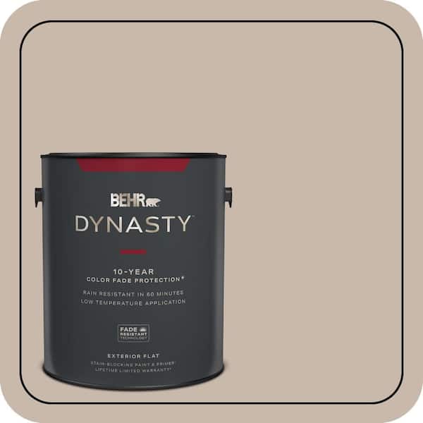 BEHR DYNASTY 1 gal. #N230-3 Armadillo Flat Exterior Stain-Blocking Paint & Primer