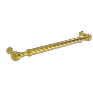 8 in. Center-to-Center Door Pull in Polished Brass