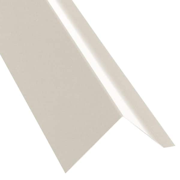 Gibraltar Building Products 10 ft. 29-Gauge Galvalume EF3 Eave Flashing in White